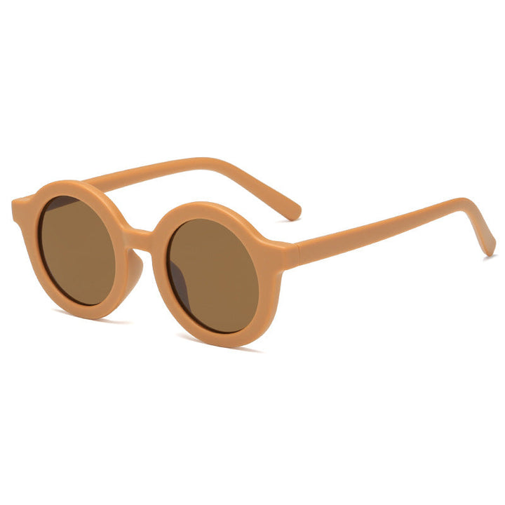 Women's stylish round sunglasses with modern plastic frame Kalsten