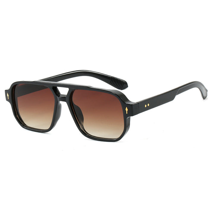 Women's trendy square sunglasses with luxurious details Kalsten