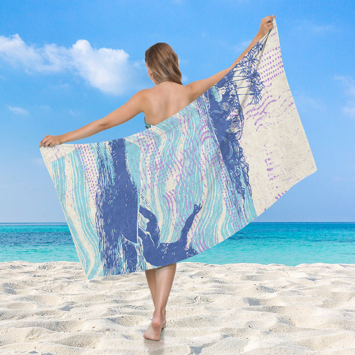 Women's beach towel by Kalsten