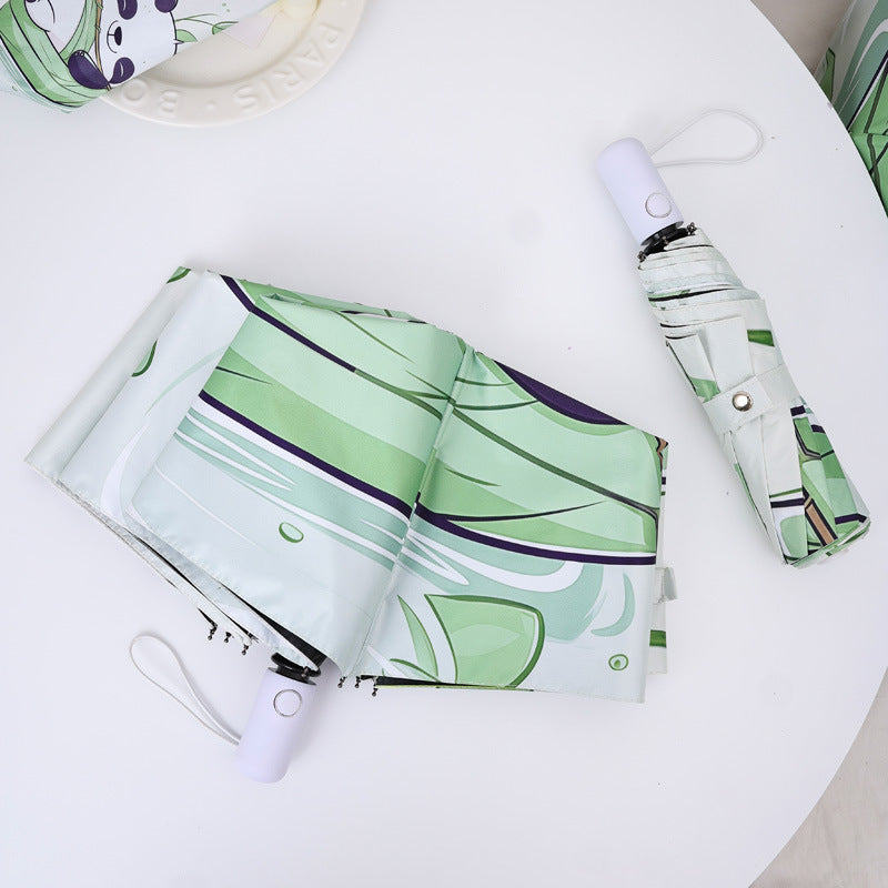 Women's creative folding umbrella with playful design Kalsten