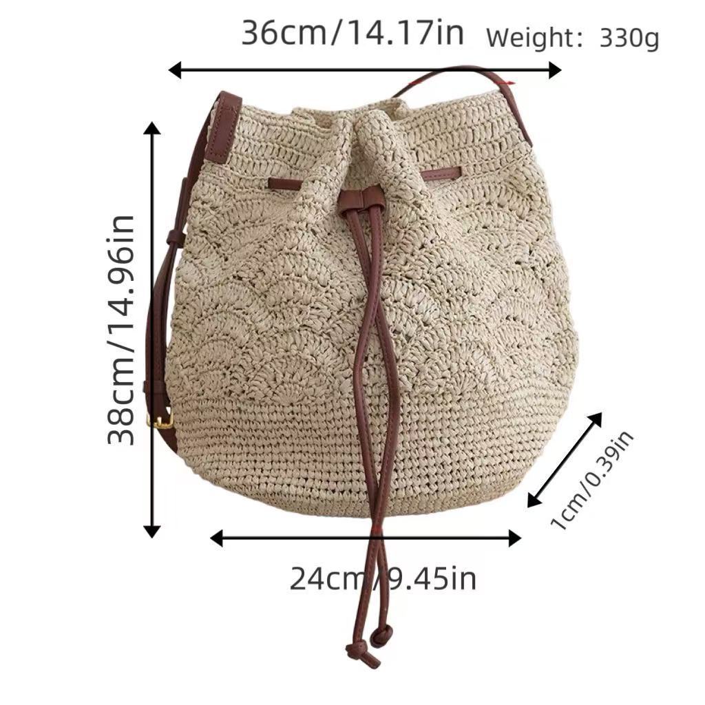 Decorated Macrame Handbag Kalsten