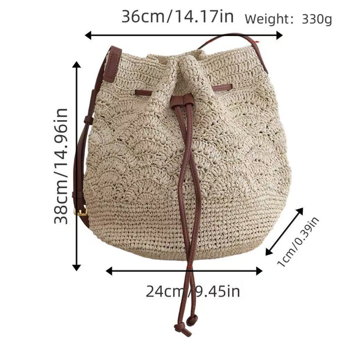 Decorated Macrame Handbag Kalsten