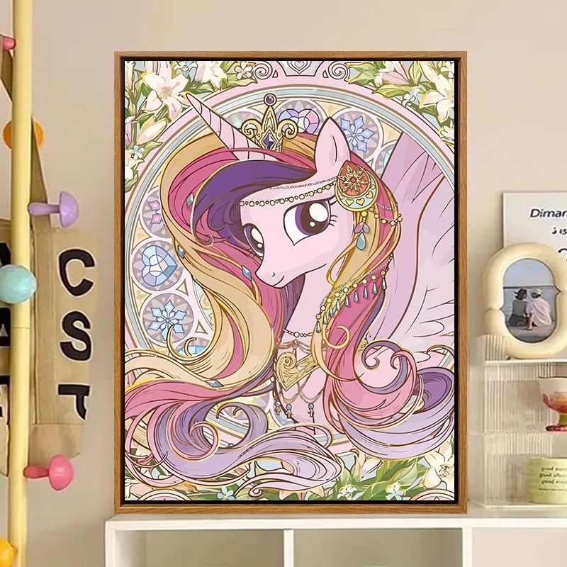 Cartoon-Inspired Fantasy Character Canvas Art Print Kalsten