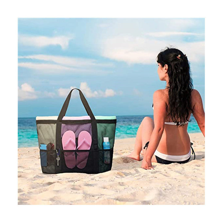 Large Beach Bag Made of Breathable Mesh Material Kalsten