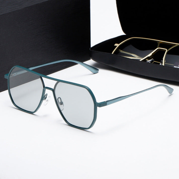 Women's innovative fashionable sunglasses with rectangular frame Kalsten