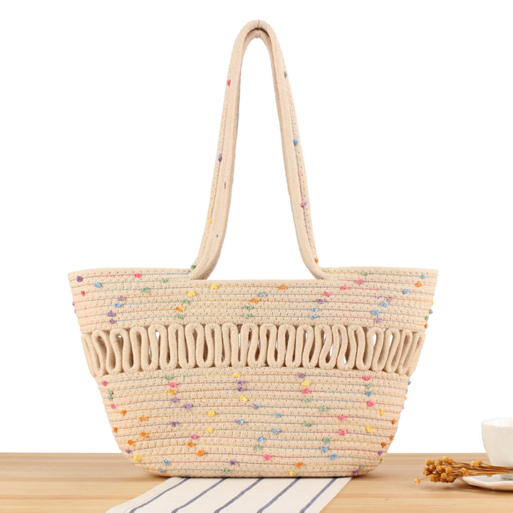 Stylish Bast Crossbody Bag with Colorful Accents Kalsten
