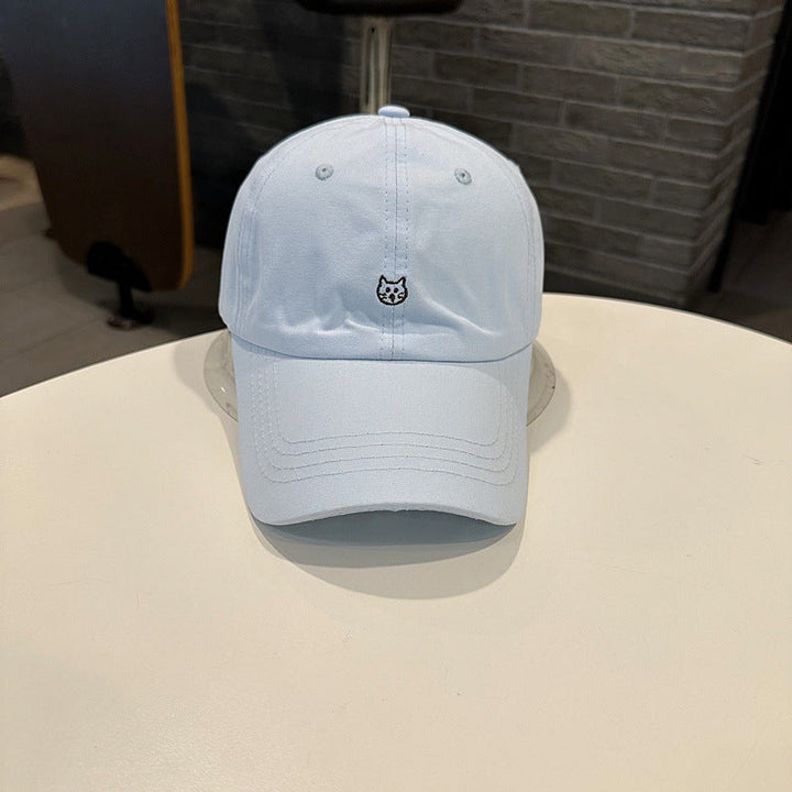 Women's Casual Cat Embroidered Baseball Cap Kalsten