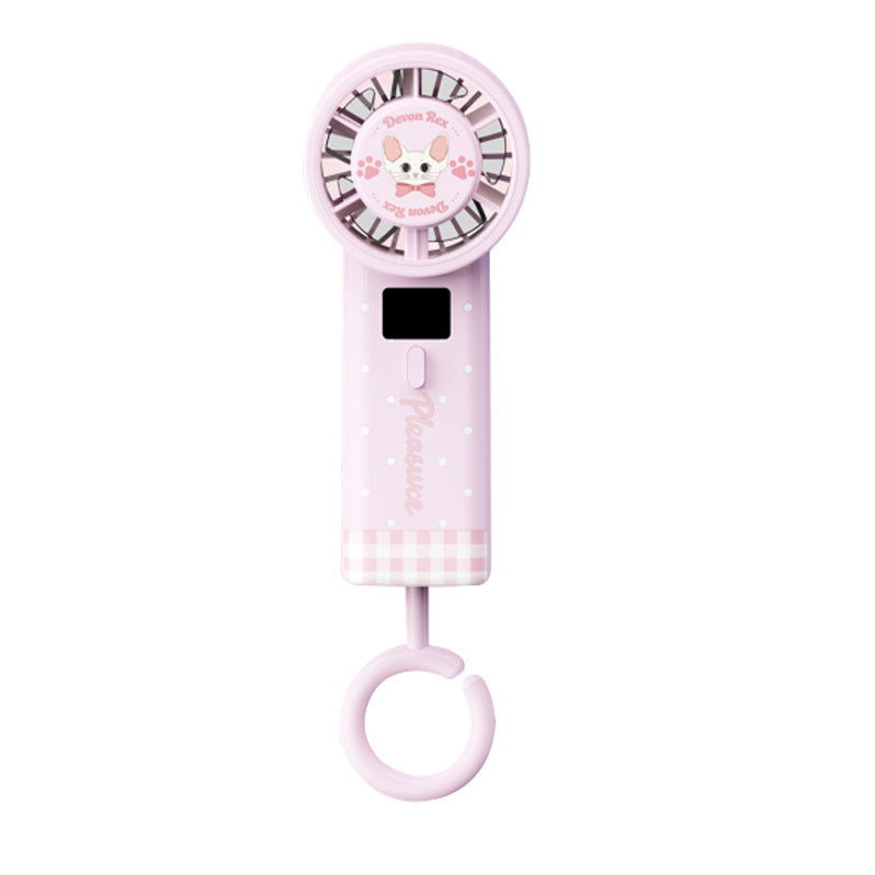 Portable Digital Display Mini Fan Kalsten