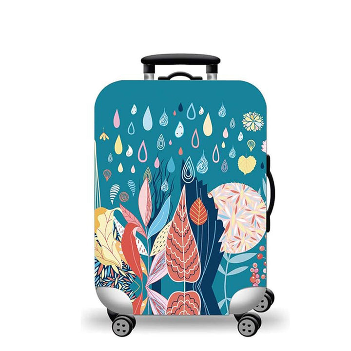 Unisex nan Kids Cabin Trolley with international landmark motif and lightweight ABS shell Kalsten