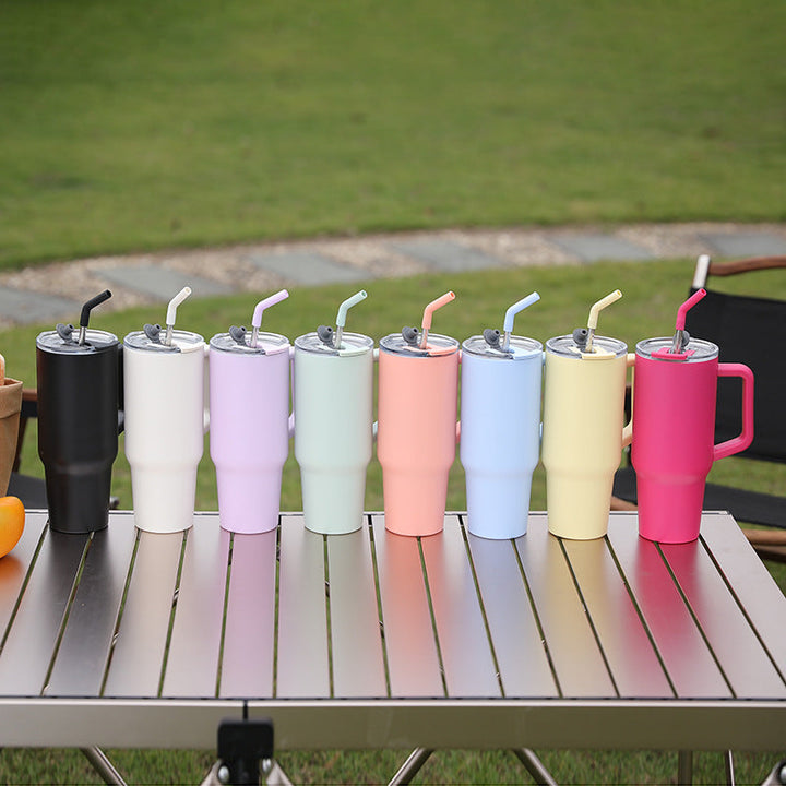 Women's Reusable Drinking Cups with Integrated Straw Kalsten