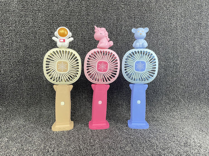 Unisex Portable Mini Hand Fan with Animal Figures Kalsten