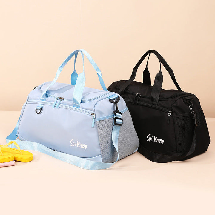 Sporty travel bag with multifunctional inner compartment Kalsten