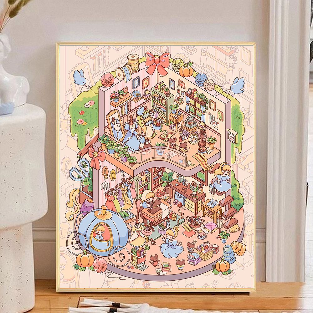 Whimsical Storybook Art Print Kalsten