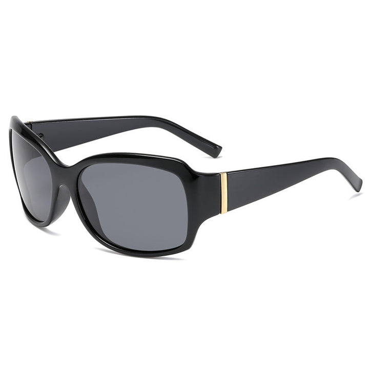 Ladies stylish oversized sunglasses with elegant pattern Kalsten