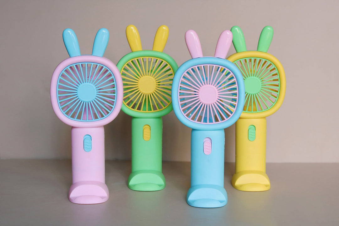 Unisex portable hand fan in playful animal design Kalsten