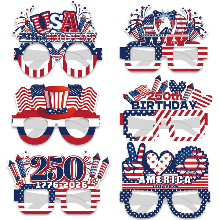 Unisex nan robust PVC gift bags with punched carrying handle and star stripe pattern Kalsten