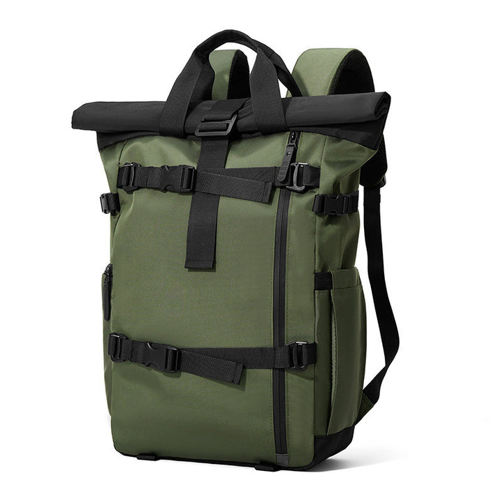 Backpack with roll closure and durable materials Kalsten