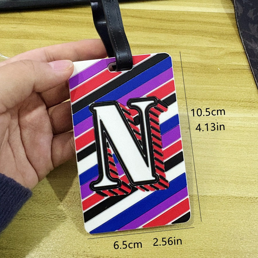 Personalized Alphabet Luggage Tag Kalsten