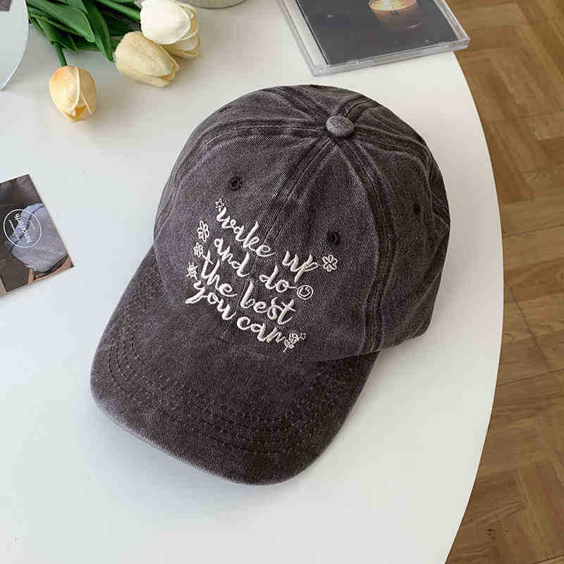 Women's Motivational Embroidered Cap Kalsten