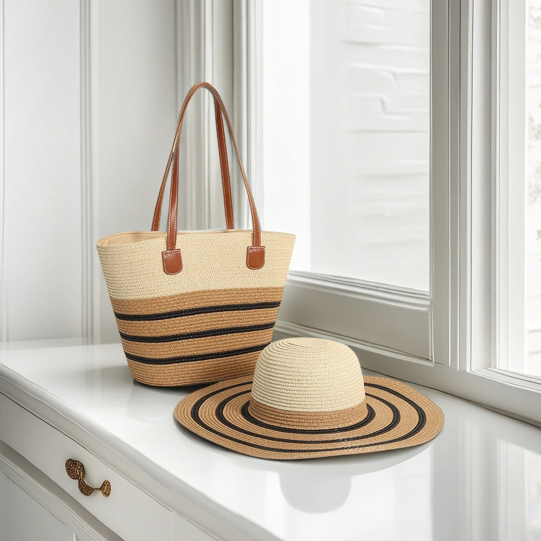 Beach bag and sun hat Kalsten