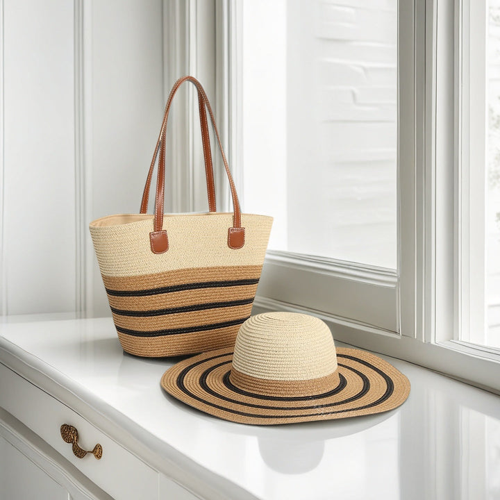 Beach bag and sun hat Kalsten