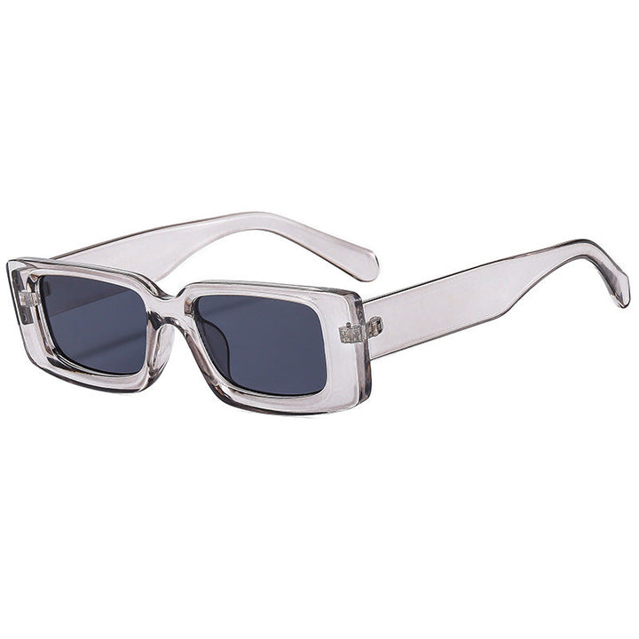 Women's fashionable sunglasses with trendy transparent frame and sporty design Kalsten