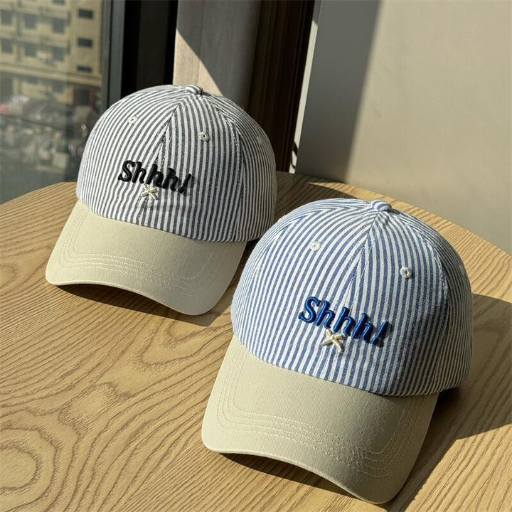Women's Casual Striped Graphic Cap Kalsten