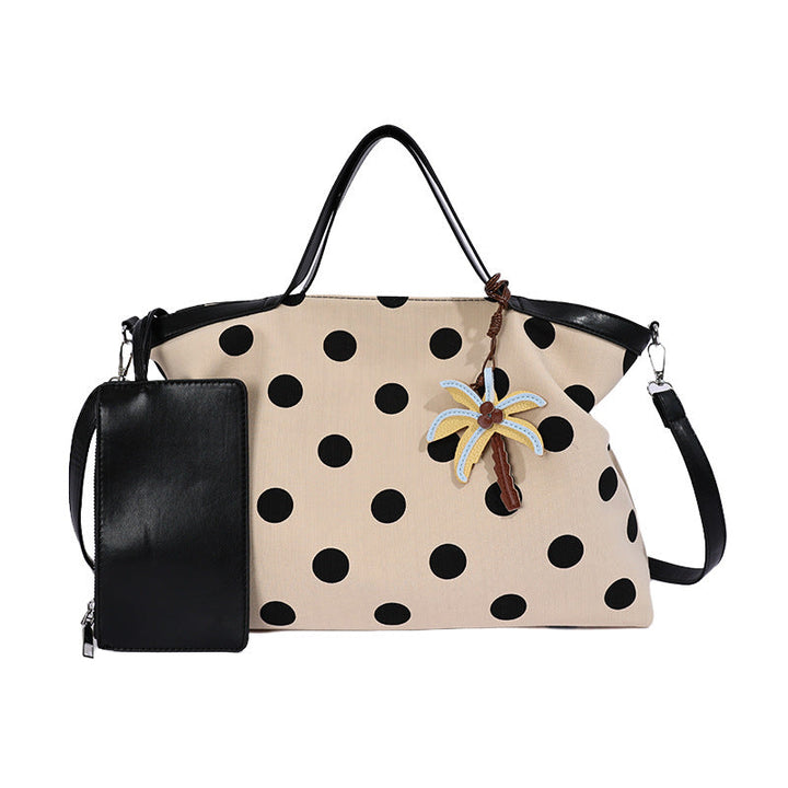 Polka Dot Multifunctional Tote Bag Kalsten