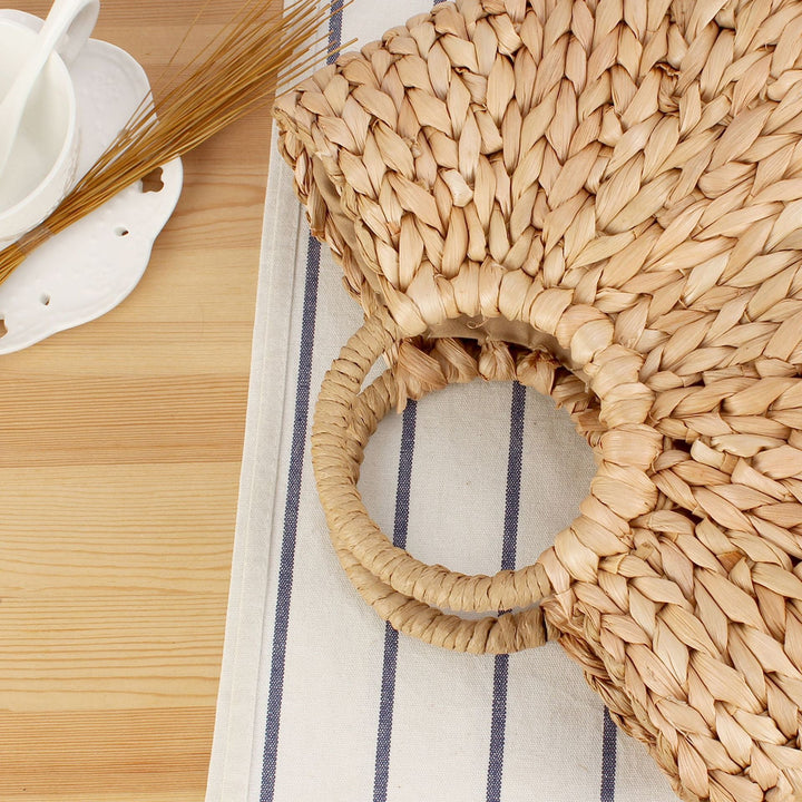 Braided Tote Bag with Unique Design Kalsten