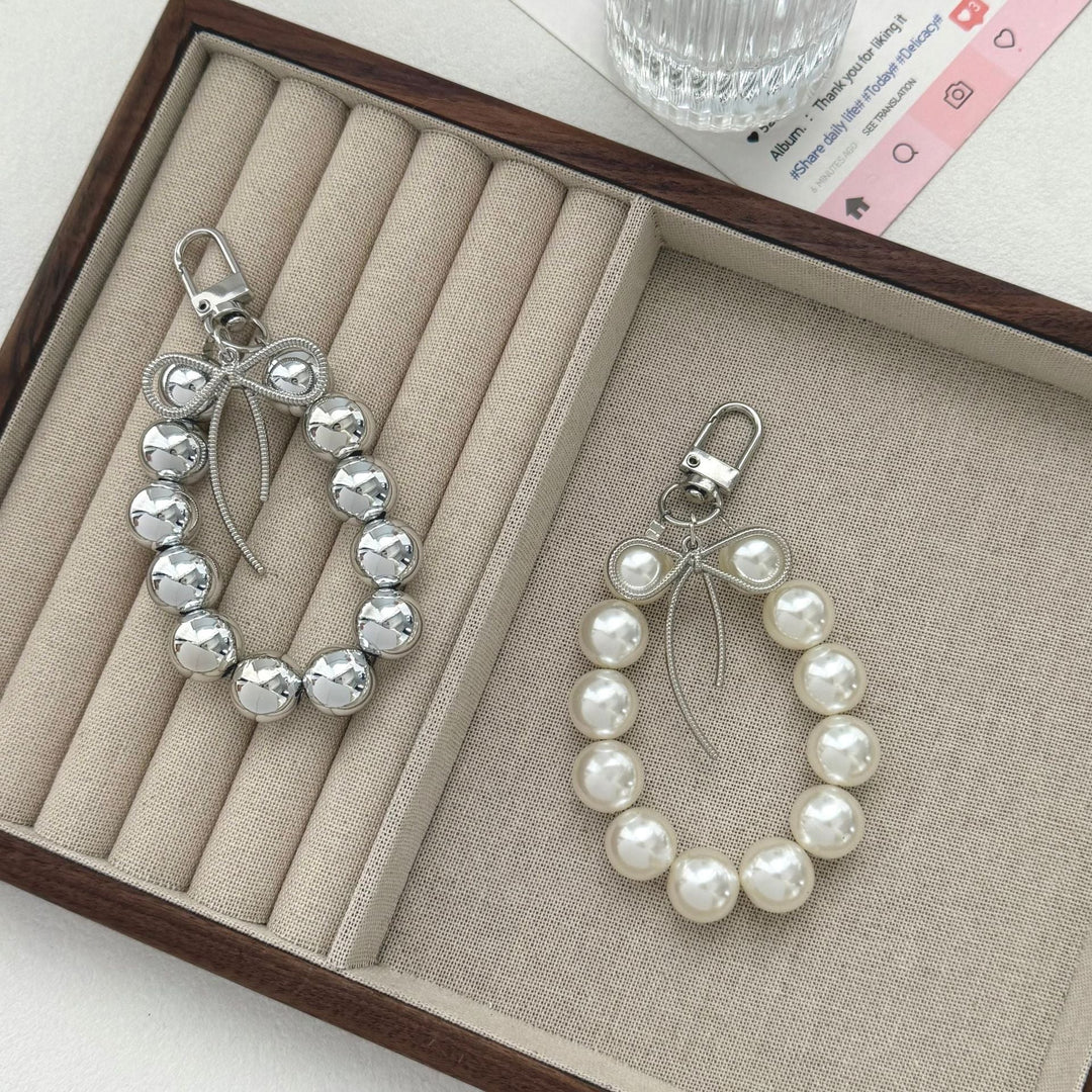 Elegant Beaded Charm Keychain Kalsten