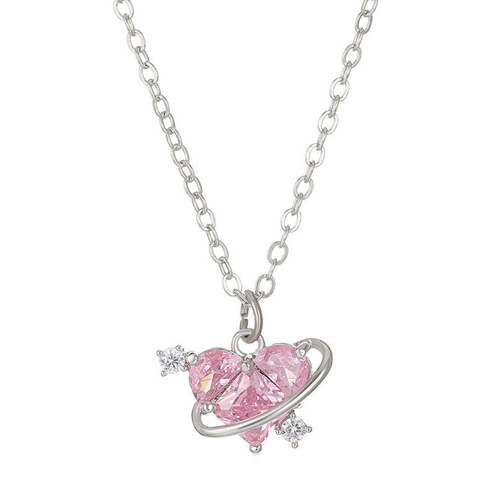 Playful Heart Pendant Necklace Kalsten