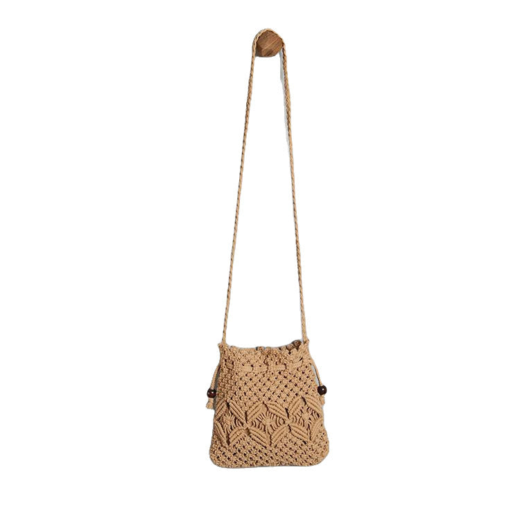 Macrame Bag with Adjustable Shoulder Strap Kalsten