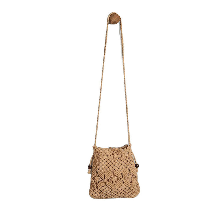 Macrame Bag with Adjustable Shoulder Strap Kalsten