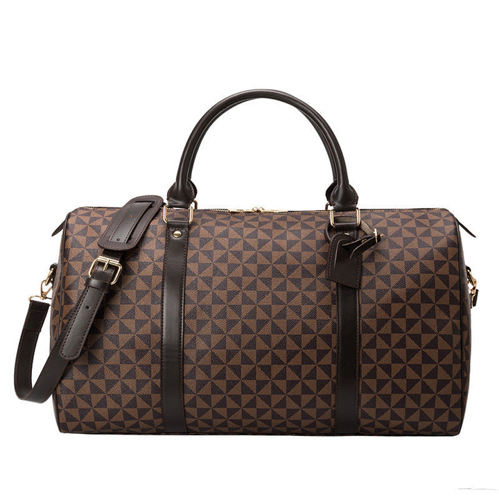 Spacious travel bag with stylish geometric design Kalsten