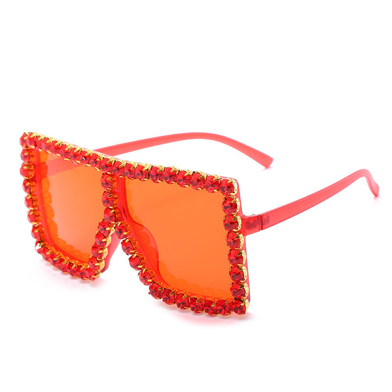 Women's fashionable sunglasses with rhinestone embellishment Kalsten