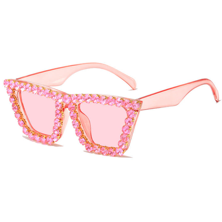 Women's extravagant sunglasses with glittering frame Kalsten