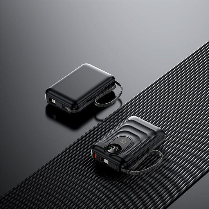 Portable power bank with fast wireless charging function and digital display Kalsten