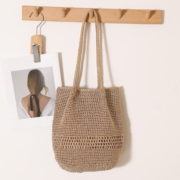 Lightweight and Breathable Macrame Tote Bag Kalsten