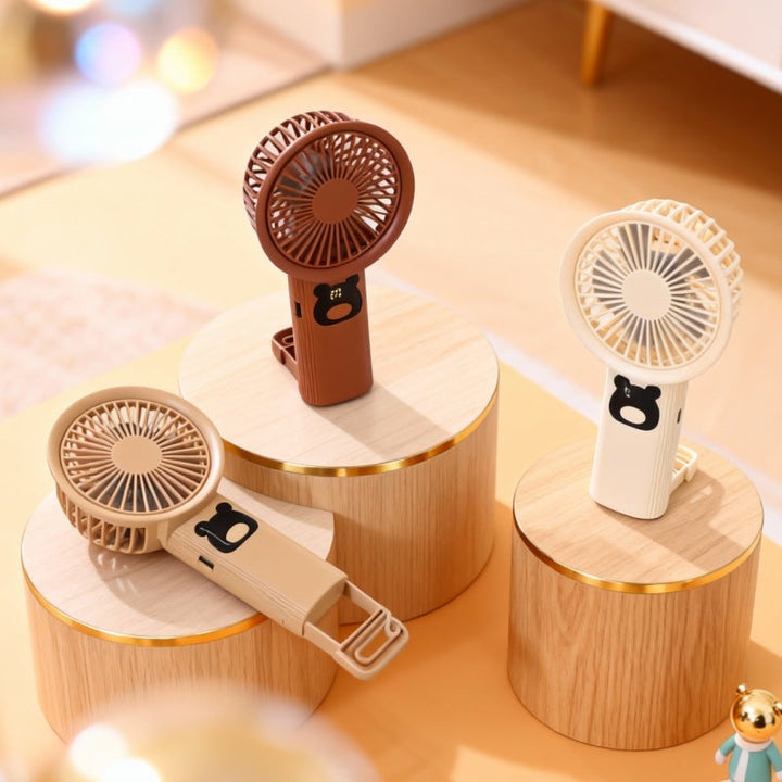 Women's Portable Mini Fan with Clamp System Kalsten