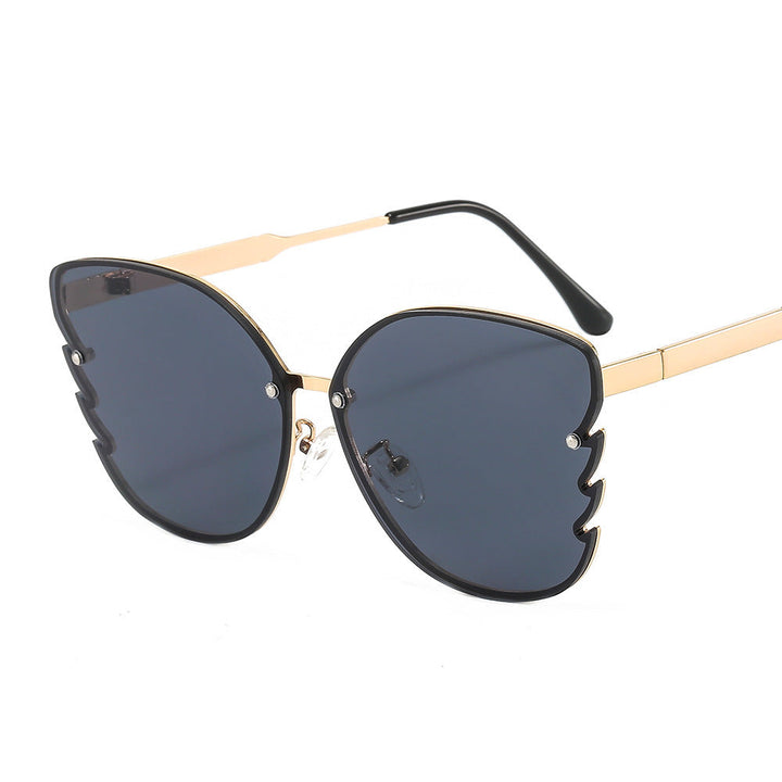 Women's statement sunglasses with unique design and gradient lenses Kalsten