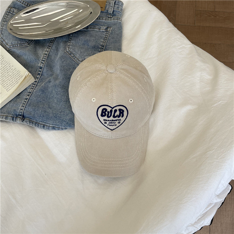 Women's Textured Corduroy Baseball Cap Kalsten