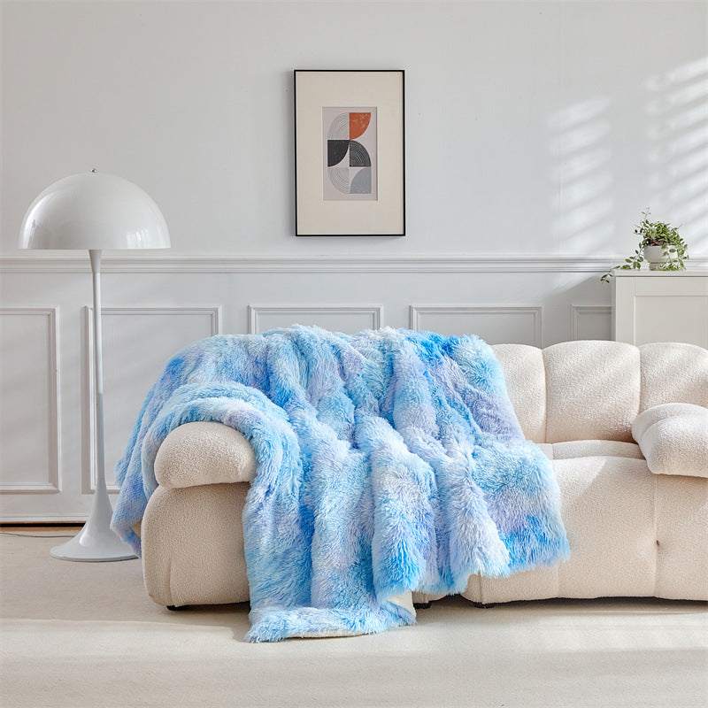 Women Luxury and Soft Faux Fur Blanket Kalsten