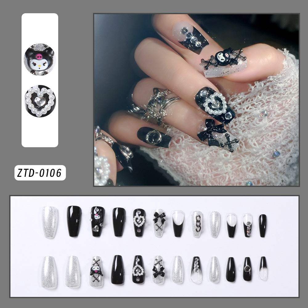 Themed Decorative Press-On Nail Set Kalsten