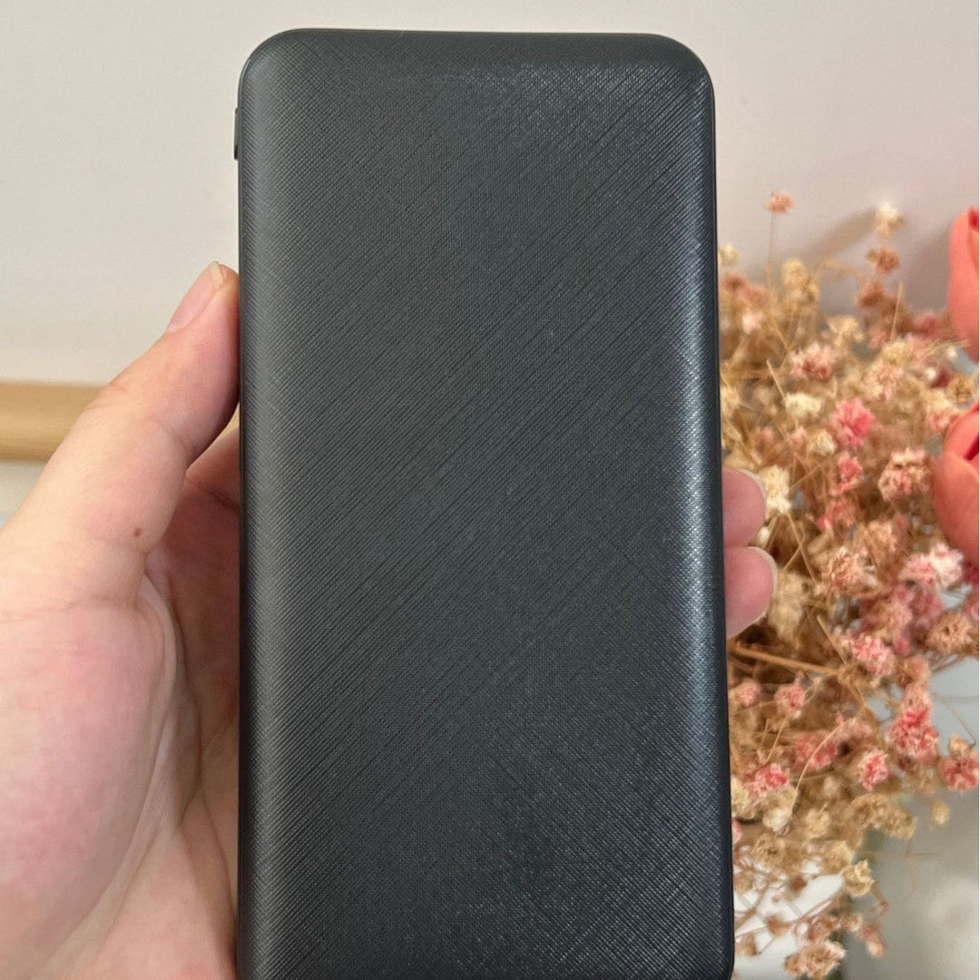 Portable power bank with innovative texture and fast charging connection Kalsten