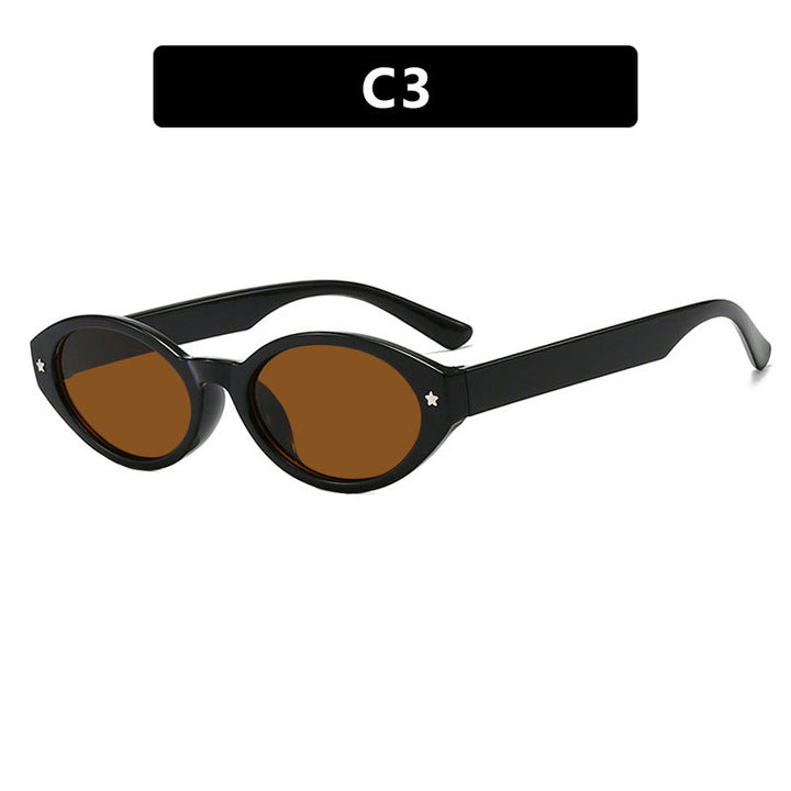 Women's Cat-Eye Sunglasses with Elegant Carry Bag Design Kalsten