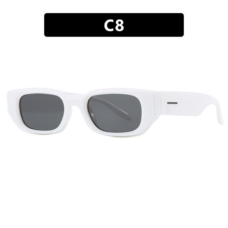 Women's fashionable sunglasses with innovative, transparent frame and polarized lenses Kalsten