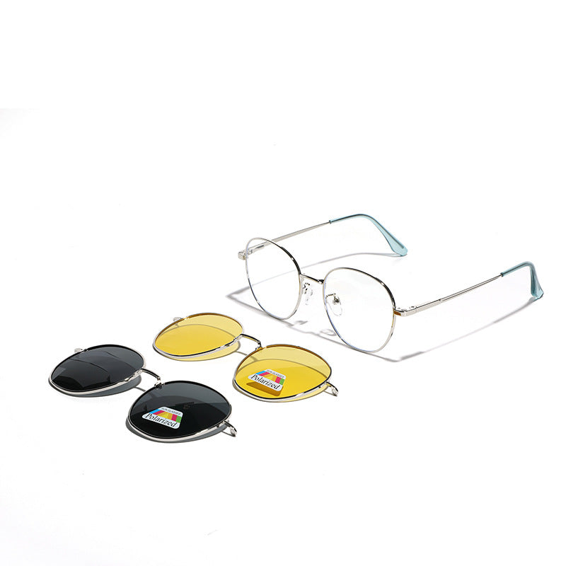 Women's fashionable glasses with interchangeable lenses Kalsten