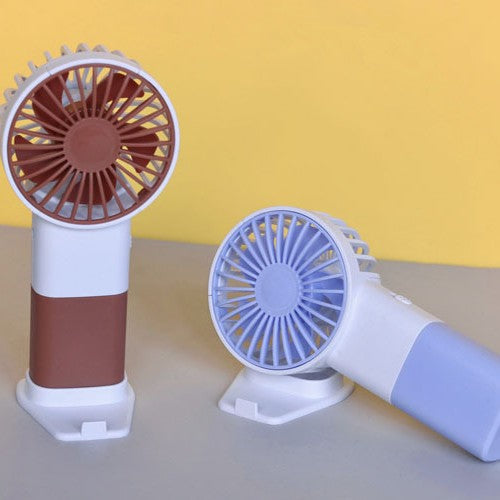 Unisex handheld fan with ergonomic design and USB charging function Kalsten