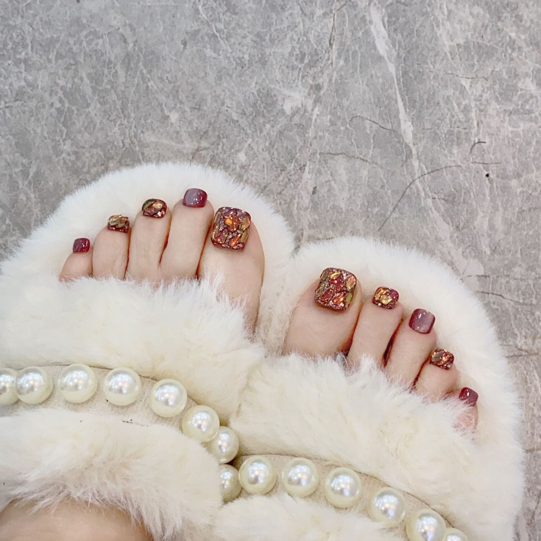 Cozy Faux Fur Slide Sandals Kalsten