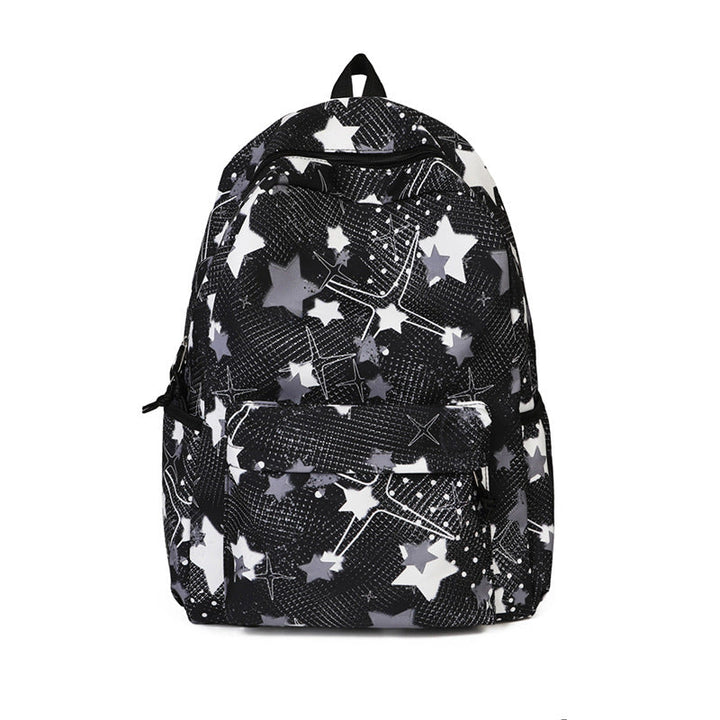 Star-Patterned Adventure Backpack